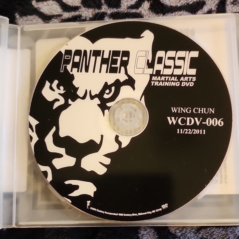 Panther Classic Wing Chun Martial Arts Training DVD 2011 WCDV-006